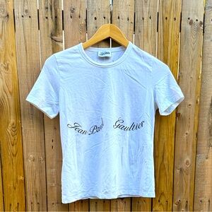 Jean Paul Gaultier White Short Sleeve Tee
